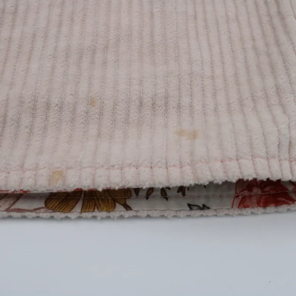 Handmade Toddler Girls Pink Corduroy Hooded Jacket – Size 3 - Picture 5 of 9